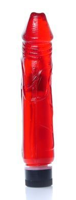 Вибратор Boss Series - Juicy Jelly Multispeed Red, ( длина 22 см, диаметр 4 см ) BS6700075