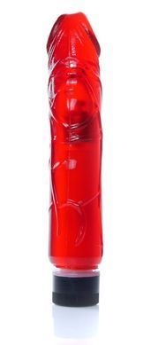 Вибратор Boss Series - Juicy Jelly Multispeed Red, ( длина 22 см, диаметр 4 см ) BS6700075