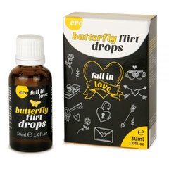 Збудливі краплі для двох ERO '' Butterfly Flirt Drops '' ( 30 ml )