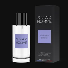 Туалетна вода з феромонами для чоловіків SMAK HOMME, 50 ml