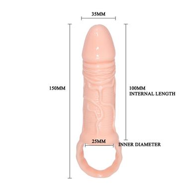 Насадка-презерватив "Men extension" BI-026211