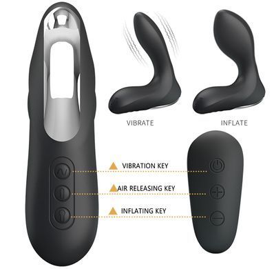 Масажер простати, що розширюється з пультом дк Mr. Play - Remote Control Vibrating Prostate Massager, BI-014463W-MR