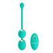 Вагинальные шарики с вибрацией Pretty Love - Willie Dream chaser 5 Green, BI-014548W-A4