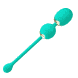 Вагинальные шарики с вибрацией Pretty Love - Willie Dream chaser 5 Green, BI-014548W-A4
