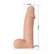 Страпон с фаллоимитатором ( длина 17 см, диаметр 4 см ) и вибрацией Ultra Passionate Harness - Strap On RealDeal 7.6", BW-022087ZR