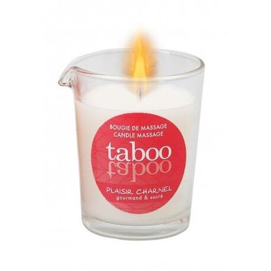 Масажна свічка для жінок TABOO Plaisir Charnel, 60 гр