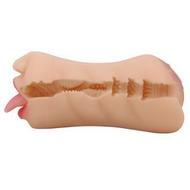 Мастурбатор з двома входами Crazy Bull - Sarah soft skin, BM-009240N