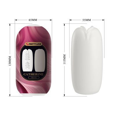 Мастурбатор яйце Pretty Love Catherine - Olga White, BI-014932-4-2