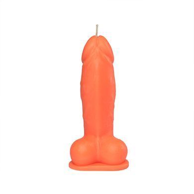 Свічка LOVE FLAME - Dildo L ORANGE Fluor, CPS01-ORANGE