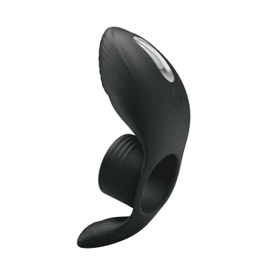 Вібро-кільце Pretty Love - Vibration Penis Sleeve Black 7 vibration functions, BI-210198