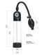 Вакуумная помпа с манометром CANWIN Penis Pump Men - P228
