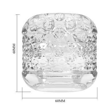 Мастурбатор Pretty Love - Cary Transparent, BM-009253MN-2