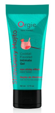 Оральний лубрикант Orgie Cocktail Flavored Intimate Gel - Strawberry Mojito, 50 ml