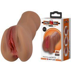 Мастурбатор c двумя входами Crazy Bull - Caroline Latinos soft skin, BM-009237N-1