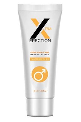 Крем для стимулирования пениса XTRA ERECTION warming gel for man, 40 ml