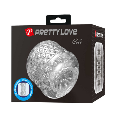 Мастурбатор Pretty Love - Cole Transparent, BM-009253MN-3