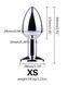 Анальная пробка с хвостом SKN-L14( размер XS )