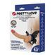 Страпон женский Pretty Love - Wells 6.3" Silicone Dildo with Harness Briefs, BW-022075