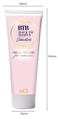 Стимулюючий кліторальний гель Mai - BTB Orgasmic Gel for women, 100 ml
