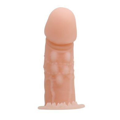 Насадка-презерватив BI-016003-0102S ( тілесний )