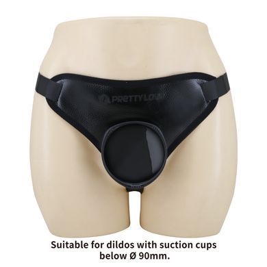Страпон женский Pretty Love - Fogg 4.7" Silicone Dildo with Harness Briefs, BW-022076