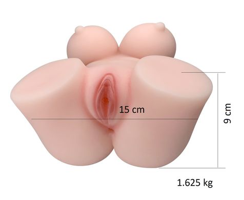 Мастурбатор вагина и анус Pussy & Ass, BS2600186