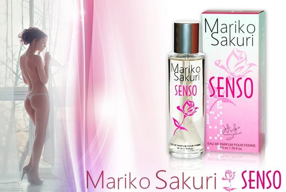 Духи с феромонами для женщин Mariko Sakuri SENSO, 50 ml