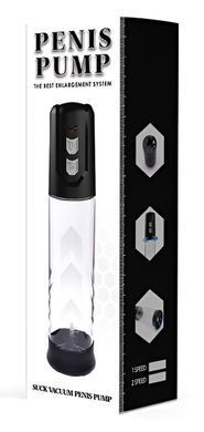 Автоматическая вакуумная помпа с зарядкой от USB CANWIN Penis Pump - P402AU