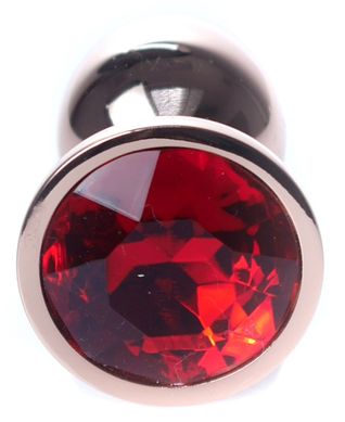 Анальний затор Boss Series - Jewellery Red Gold PLUG Red S, BS6400109