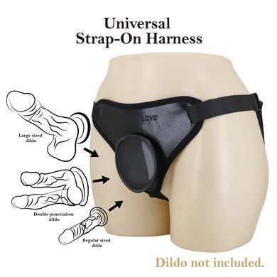 Універсальна система для страпону Pretty Love - Fogg II Black Universal Harness Briefs, BW-022107
