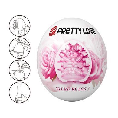 Мастурбатор яйцо Pretty Love - Pleasure Egg I, BM-00900T90