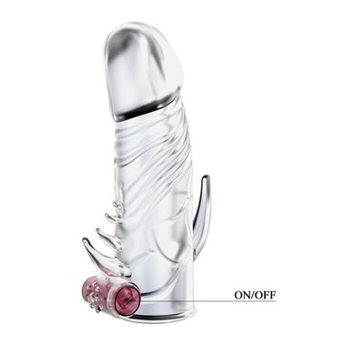 Насадка-презерватив "Penis Sleeve" с вибрацией BI-010045Z-2