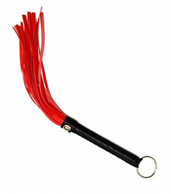 Маленький флогер SKN - VInyl Mini Black/Red, C063-02