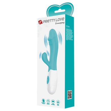 Вібратор серії Pretty Love - SNAPPY light blue, BI-014173-A1