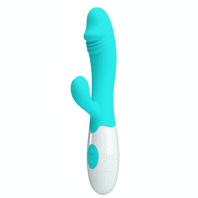 Вібратор серії Pretty Love - SNAPPY light blue, BI-014173-A1