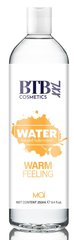 Вагинальный лубрикант на водной основе с согревающим эффектом Mai - BTB Water Based Warm Feeling Lubricant XXL, 250 ml