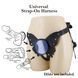 Універсальна система для страпону Pretty Love - Caldric II Black & Blue Universal Harness Briefs, BW-022107-1