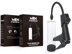 УЦЕНКА - Вакуумная помпа с манометром CANWIN Men Air Gun Penis Pump - DIS-P398