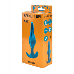 Анальный плаг Spice it up Smooth - Aquamarine, 57800803