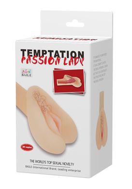 Мастурбатор вагіна з вібрацією BAILE - Temtation Passion Lady, BM-009018