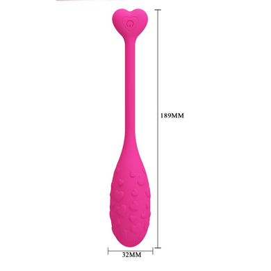 Віброяйце кероване смартфоном Pretty Love - Fisherman Pink Mobile APP, BI-300016HP