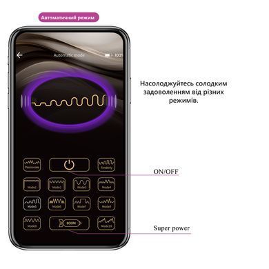 Віброяйце кероване смартфоном Pretty Love - Fisherman Pink Mobile APP, BI-300016HP
