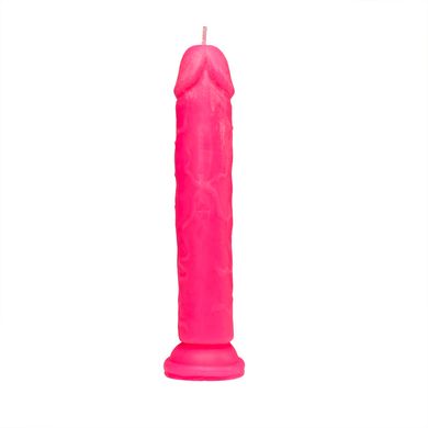Свічка LOVE FLAME - Dildo Roma Pink Fluor, CPS03-PINK