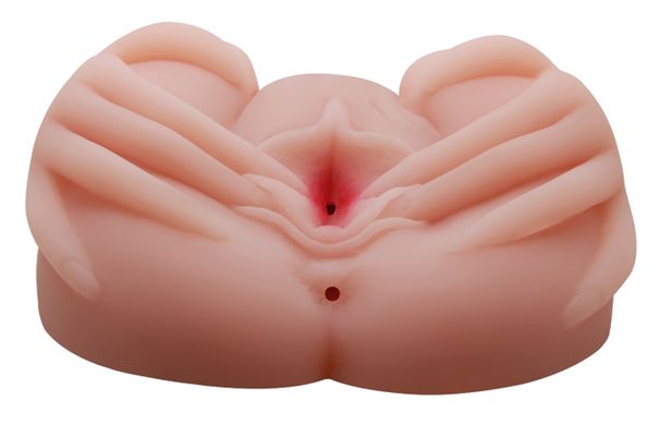 Мастурбатор вагіна і анус з вібрацією BAILE - French lady, Vibration Heating function, BM-009022