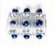 Насадка стимулирующая AR028-06 Blue, ( 1 шт )