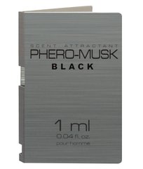 Духи з феромонами для чоловіків PHERO-MUSK BLACK, 1 ml