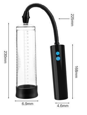 Автоматическая вакуумная помпа с зарядкой от USB CANWIN Passion Pump - P406AU
