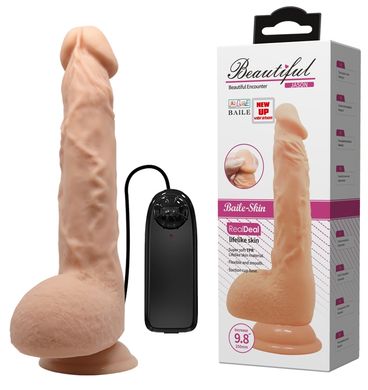 Вібратор на присосці "SEXTOY TOP PENIS" BW-008041Z