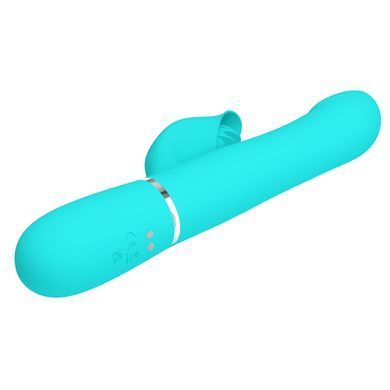 Вибромассажер с поступательным движением серии Pretty Love - Falin Twinkled Tenderness Green 7 vibration functions 4 rolling functions, BW-500012-1