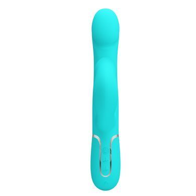 Вибромассажер с поступательным движением серии Pretty Love - Falin Twinkled Tenderness Green 7 vibration functions 4 rolling functions, BW-500012-1